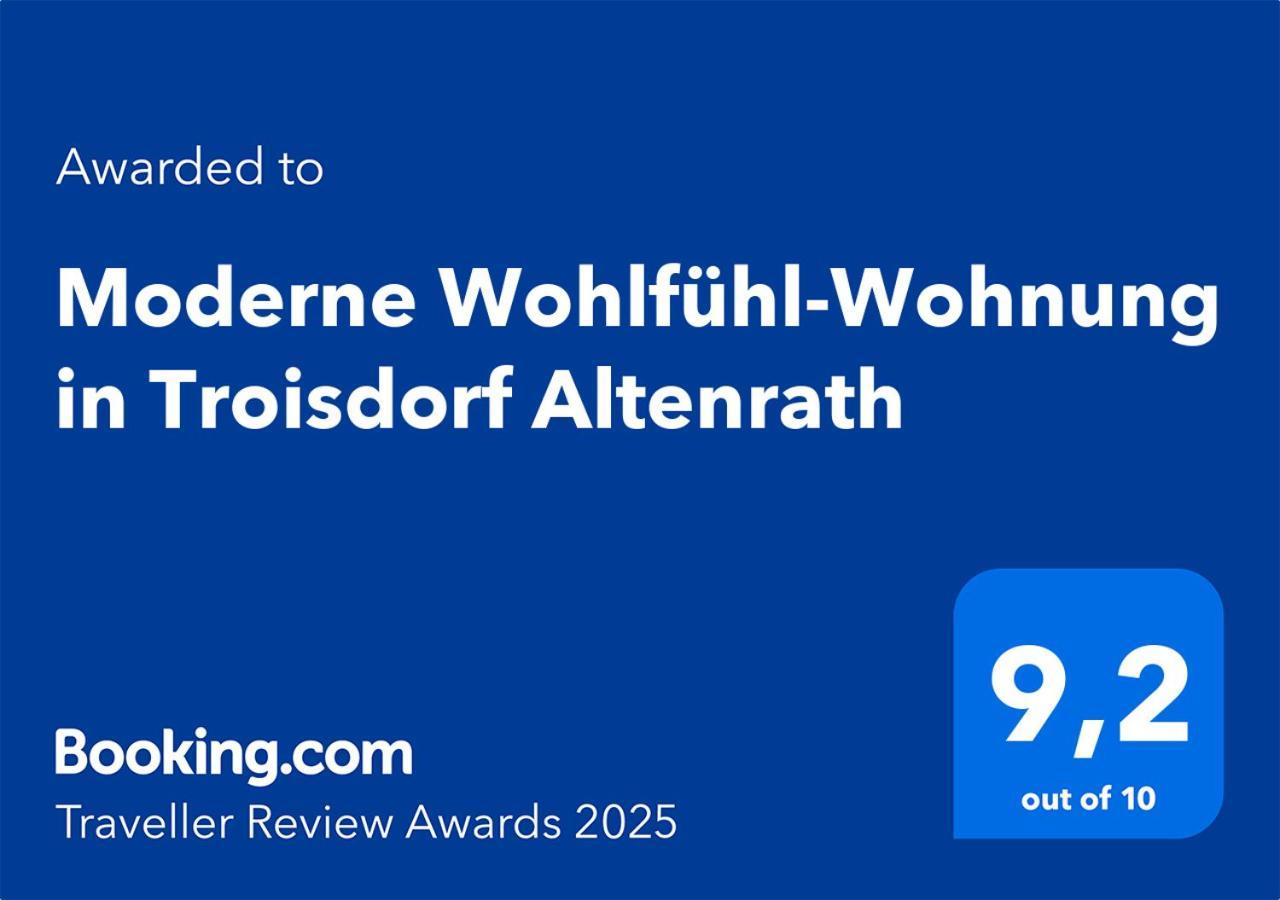 Moderne Wohlfuehl-Wohnung In Troisdorf Altenrath Экстерьер фото